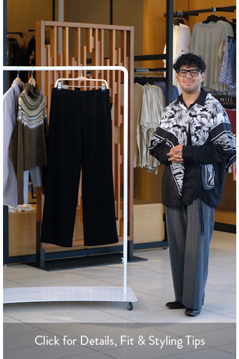 Wide Leg Scuba Knit Pants video