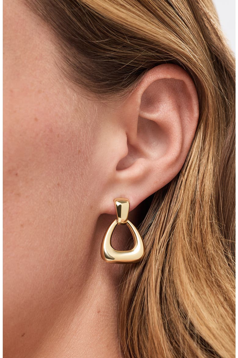 Dakota Statement Earrings, Alternate, color, GOLD