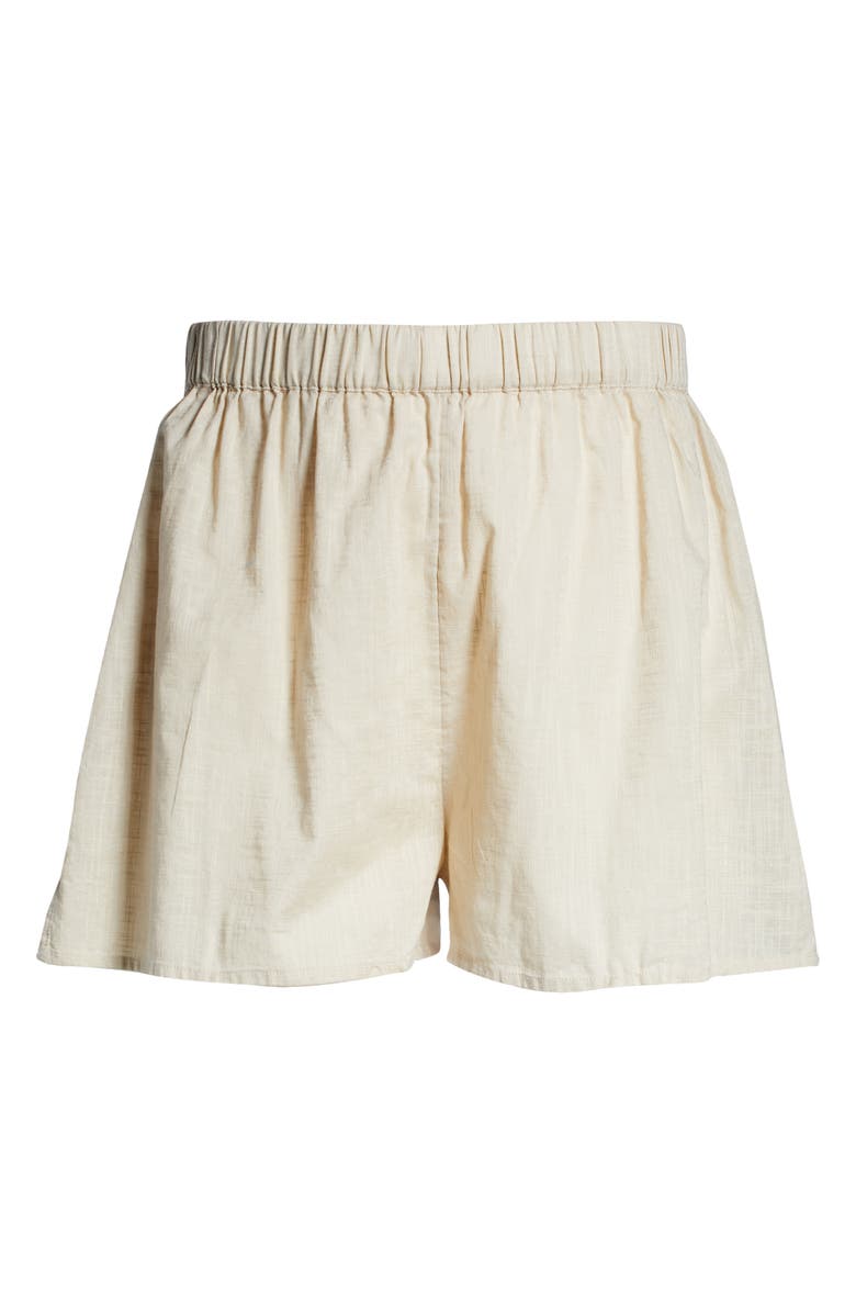 ASOS DESIGN Curve Cotton Beach Shorts, Main, color,
