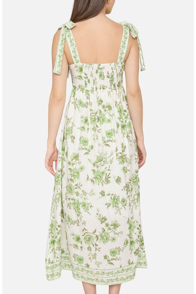 Tie Strap Sleeveless Maxi Dress, Alternate, color, GREEN MULTI