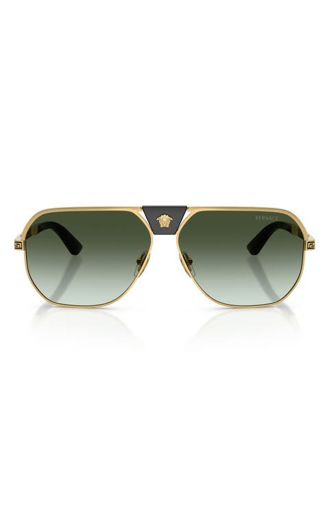 61mm Square Sunglasses