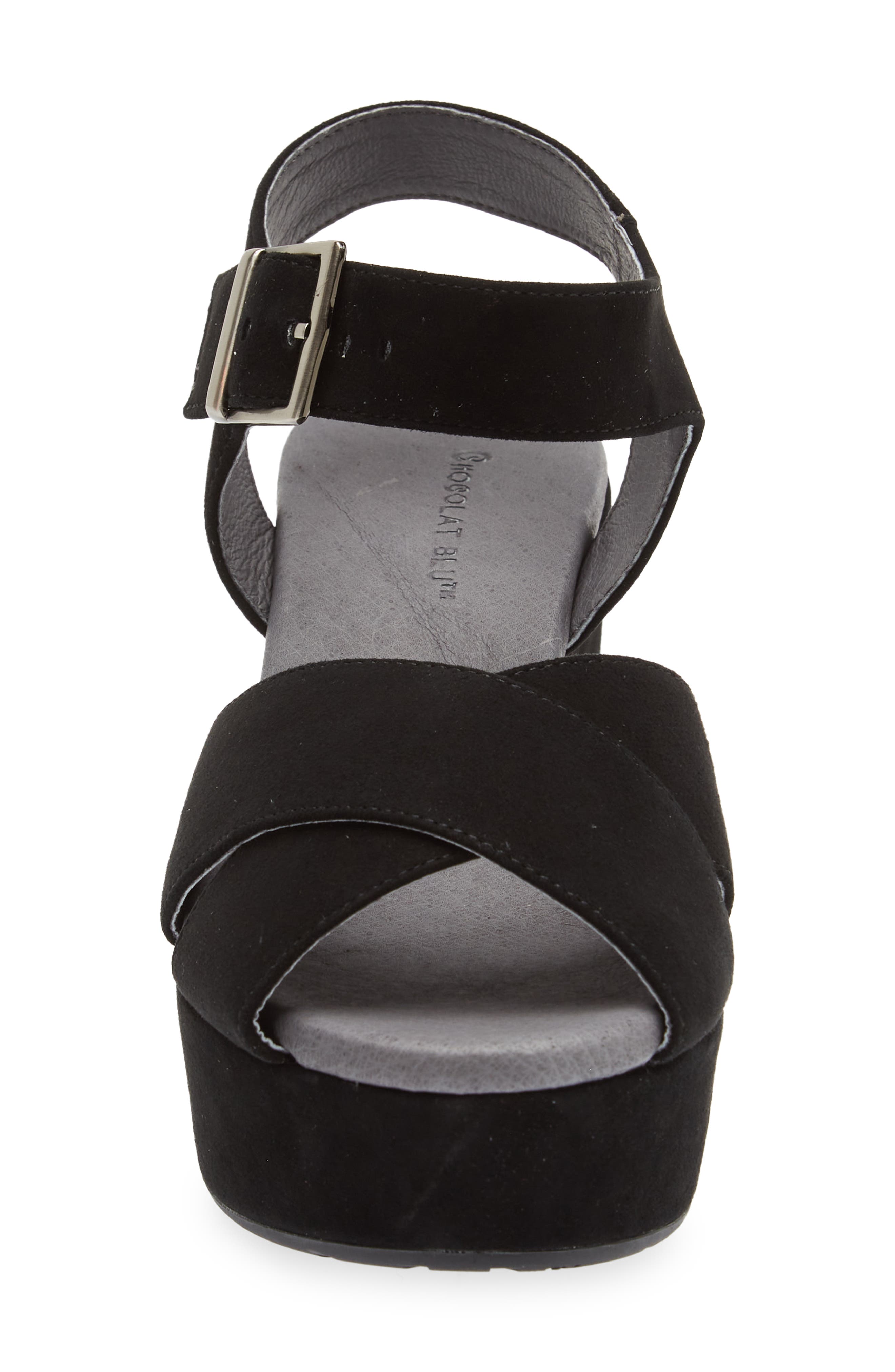 Chocolat Blu Ginny Ankle Strap Platform Sandal, Alternate, color, 