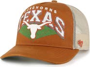'47 Men's '47 Burnt Orange Texas Longhorns Pomona Mesh Hitch Adjustable Trucker Hat