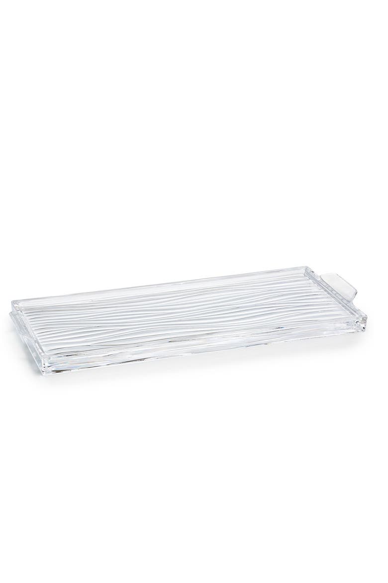 Cascata Tray, Main, color, CLEAR