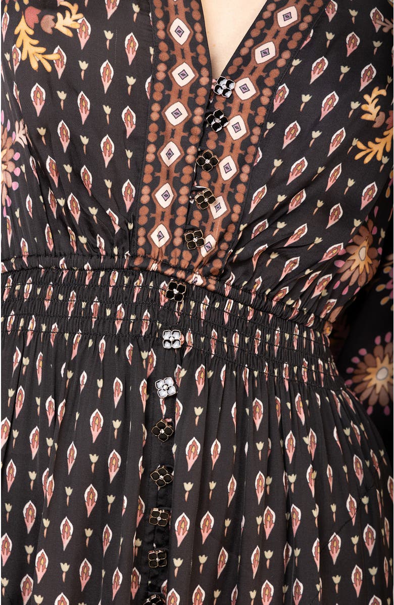 Hale Bob Raquel Charmeuse Dress, Alternate, color,