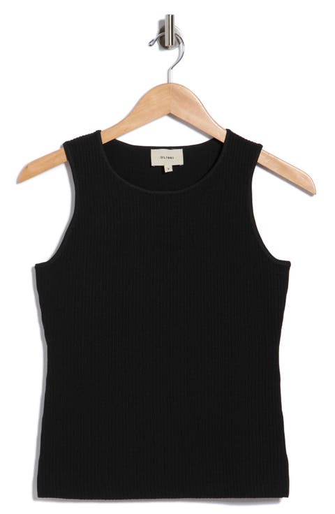 Racer Ribbed Tank