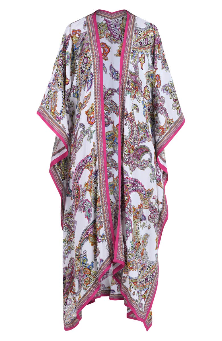 L'AGENCE Kara Long Sleeve Cover-Up, Alternate, color,