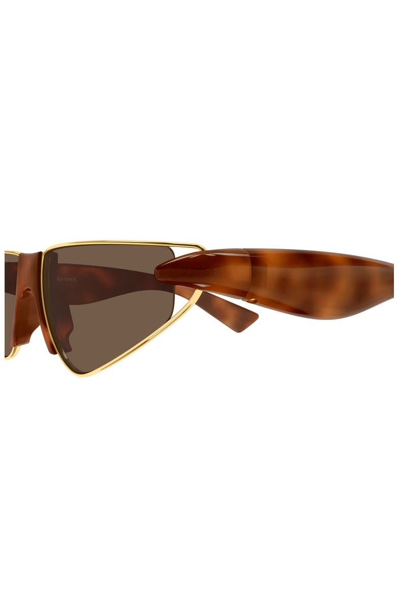 BV1523S 58mm Gradient Cat Eye Sunglasses, Alternate, color, HAVANA