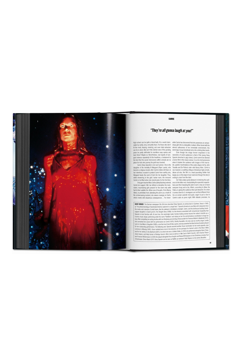 Horror Cinema Book, Alternate, color, Teal
