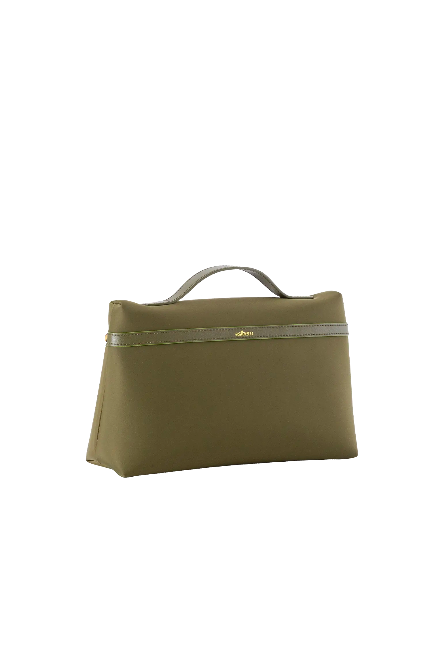 Nest Nylon Cosmetic Case, Alternate, color, Green