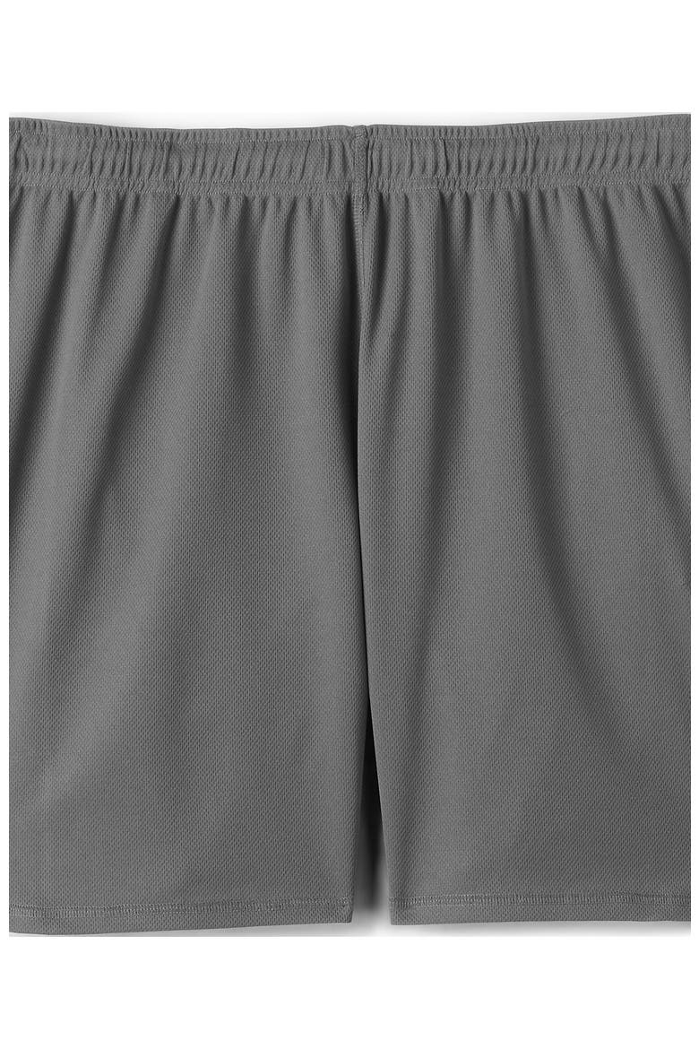 School Uniform  Mesh Gym Shorts, Alternate, color, Stone Gray