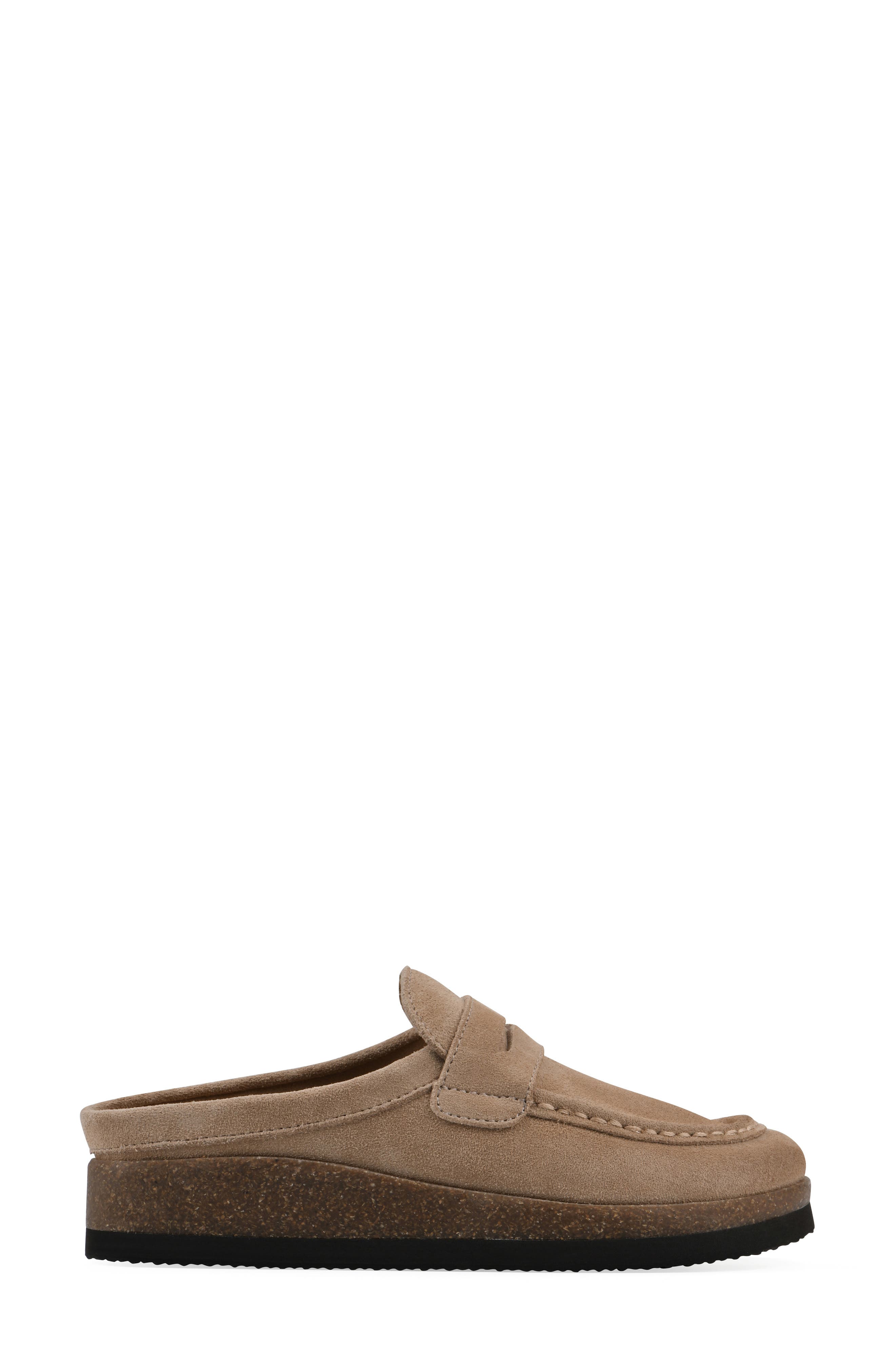 Brinlee Clog, Alternate, color, BEACH WOOD SUEDE