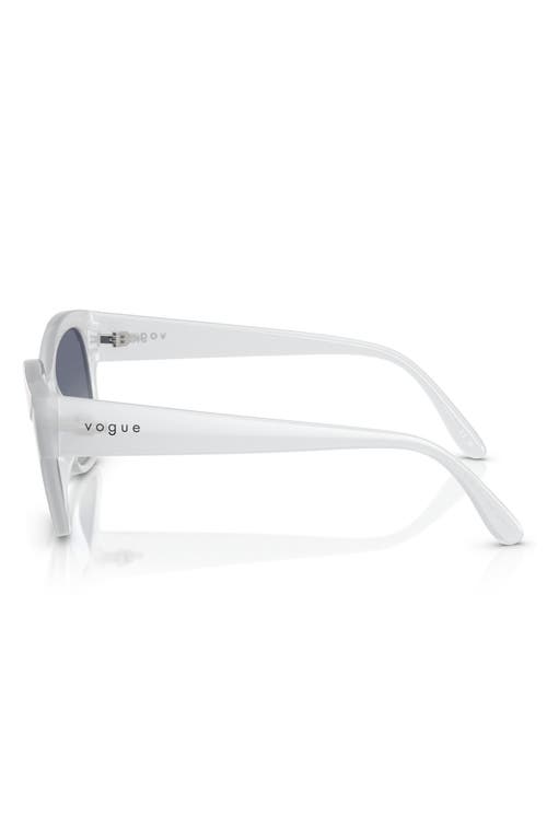 VOGUE VOGUE 55MM POLARIZED GRADIENT BUTTERFLY SUNGLASSES