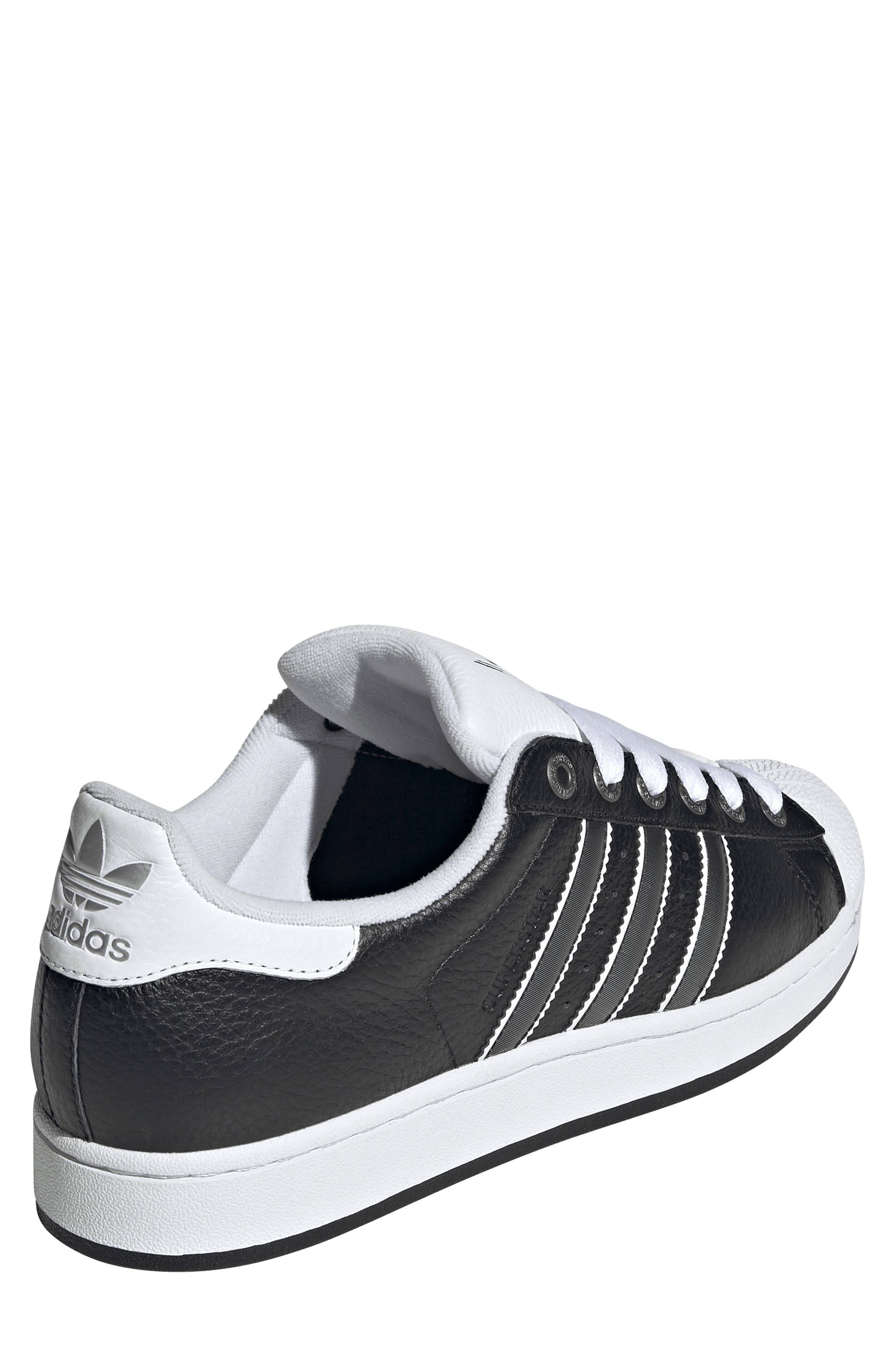 adidas Gender Inclusive Superstar II Sneaker, Alternate, color, Black/ Matte Silver/ White