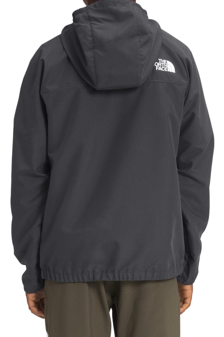Packable Wind-Resistant Water-Repellent Hooded Jacket, Alternate, color, ASPHALT GREY