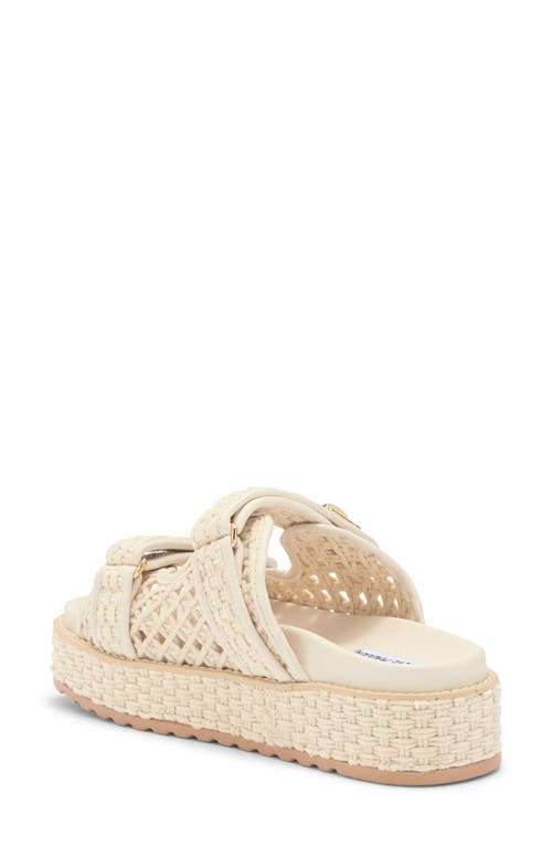 STEVE MADDEN STEVE MADDEN BIGSCHMONA PLATFORM SLIDE SANDAL