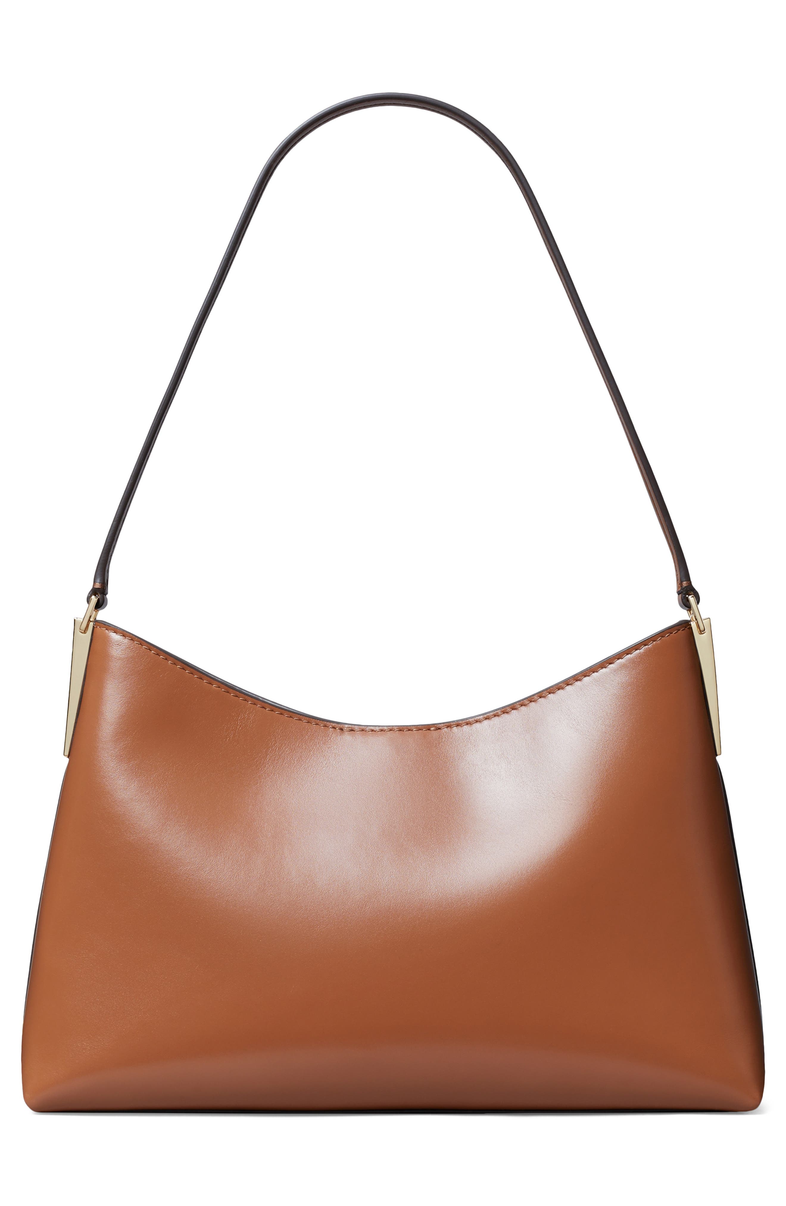 Small Robinson Leather Shoulder Bag, Alternate, color, AGED TAN