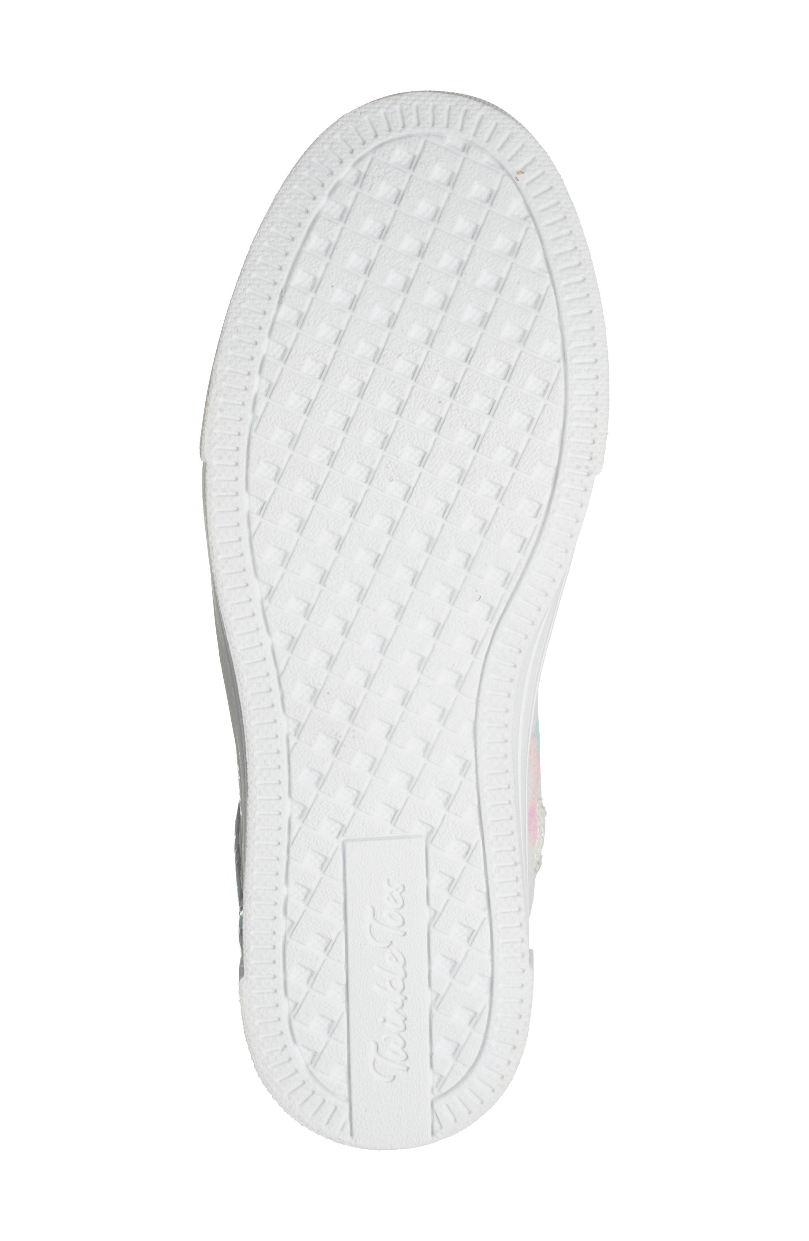 SKECHERS Kids' Twinkle Sparks Light-Up Sneaker, Alternate, color, Blue/ Pink Multi