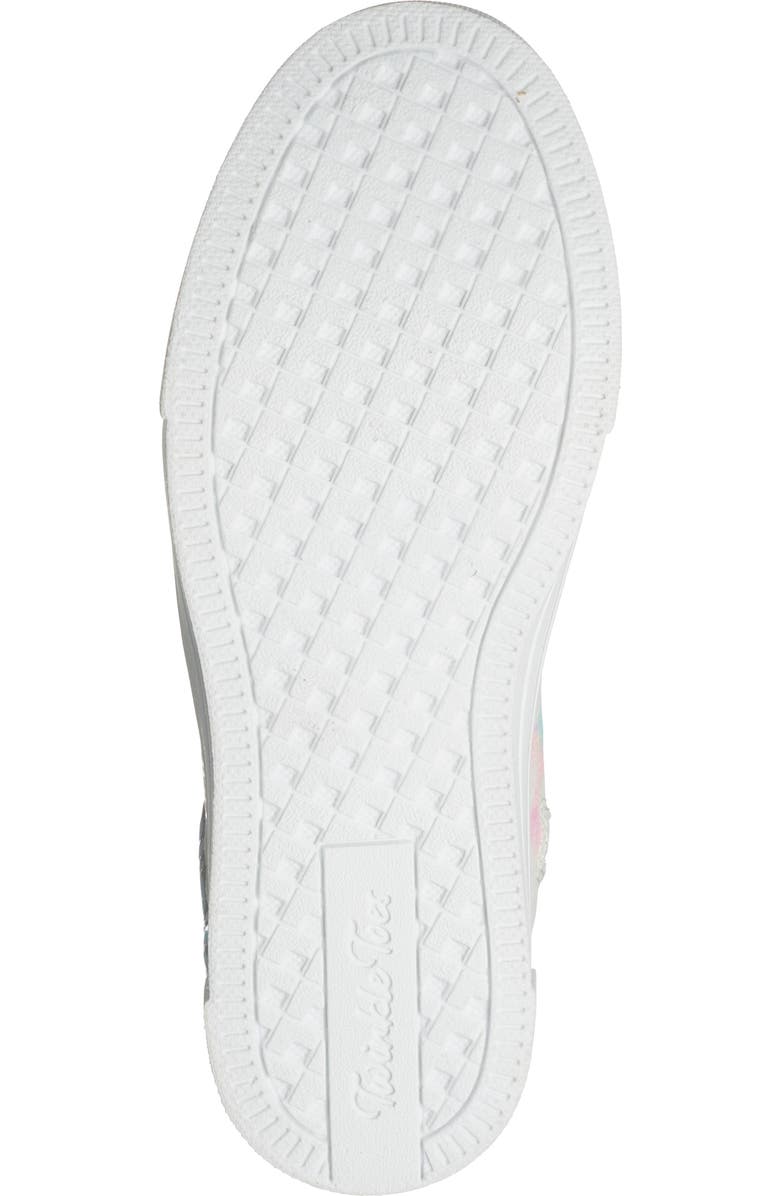 SKECHERS Kids' Twinkle Sparks Light-Up Sneaker, Alternate, color, Blue/ Pink Multi