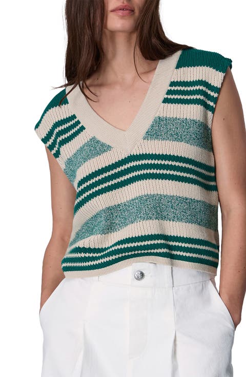 Cyrus Stripe Sweater Vest