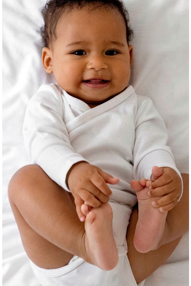 Sterling Side Snap Organic Cotton Assorted 3-Pack Bodysuits, Alternate, color, RAWR-SOME CHECK