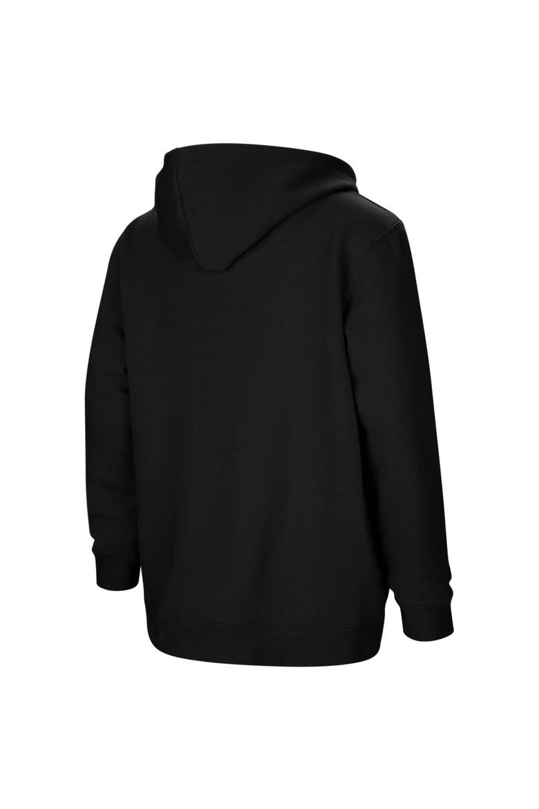 Youth Colosseum Black Colorado Buffaloes 2-Hit Team Pullover Hoodie, Alternate, color, Black