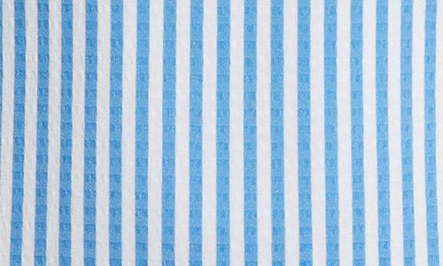 Solid & Striped The Alma One Piece French Blue X Brule Stripe In French Blue X Brule Stripe
