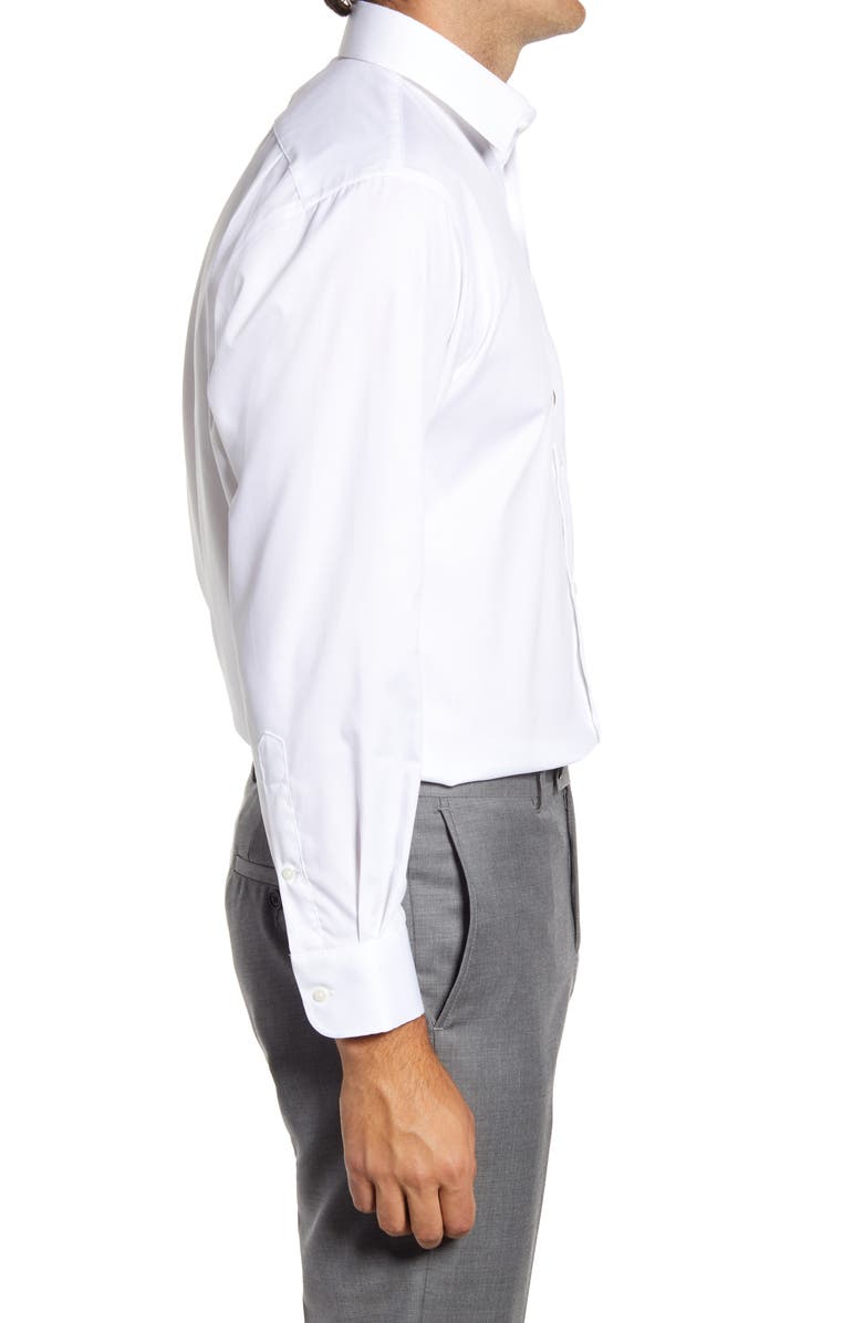 Nordstrom Traditional Fit Solid Non-Iron Dress Shirt, Alternate, color, 