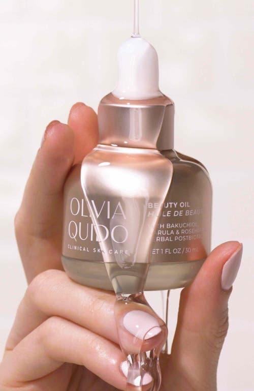 Olivia Quido Skincare Beauty Oil In Transparent