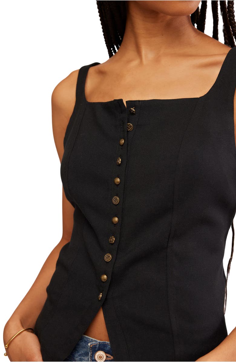 A Moment In Time Back Lace Vest