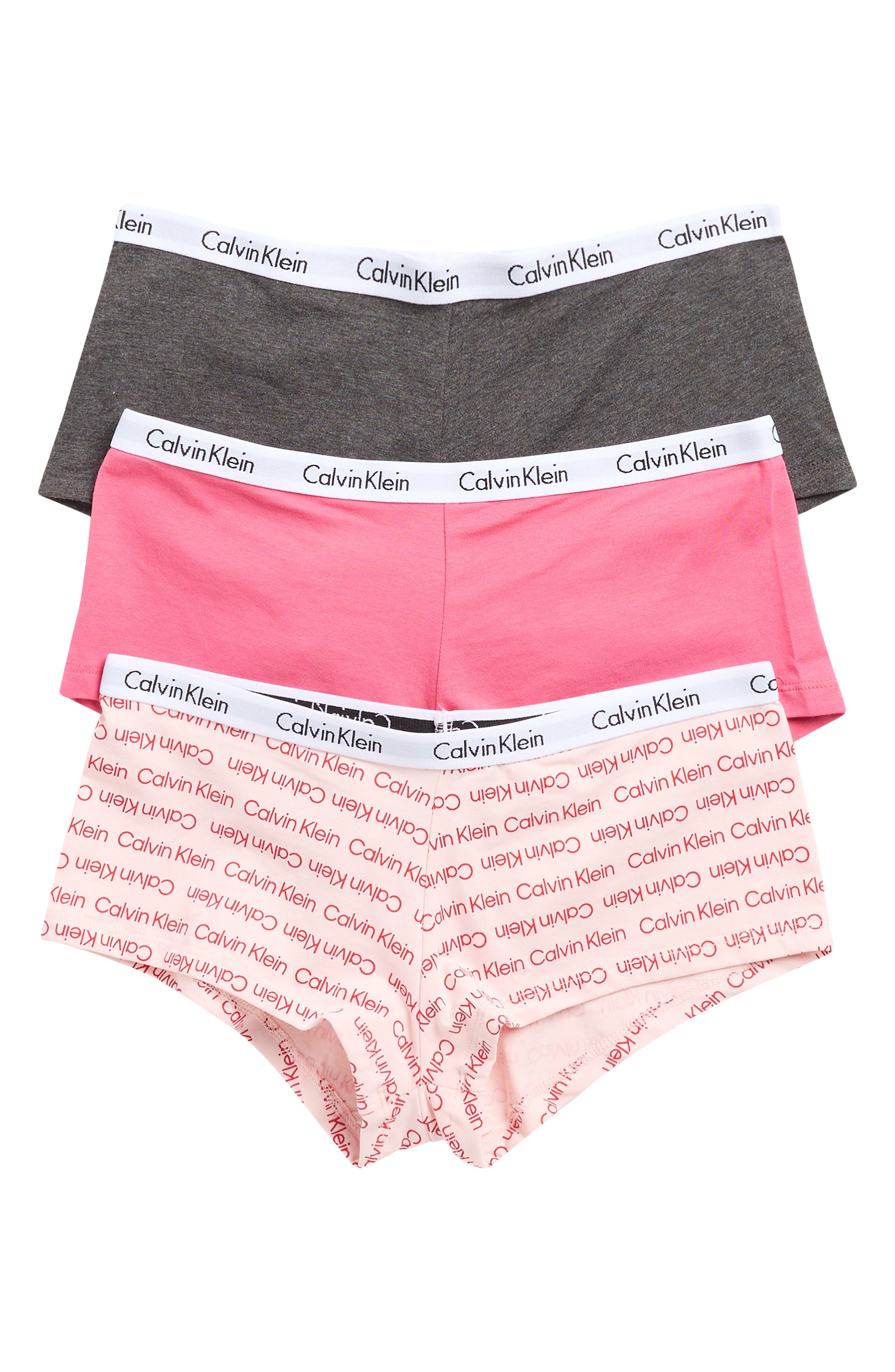 Calvin Klein Assorted 3-Pack Boyshorts