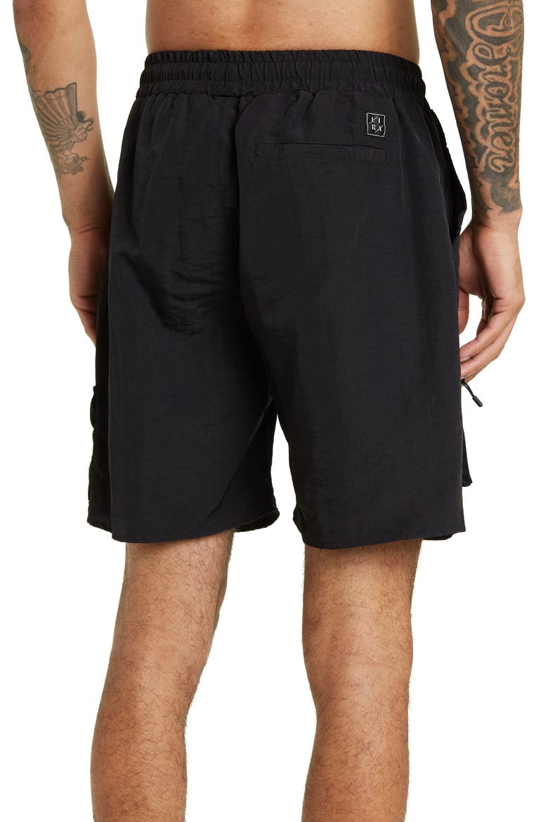 Hastings Nylon Field Shorts, Alternate, color, BLACK