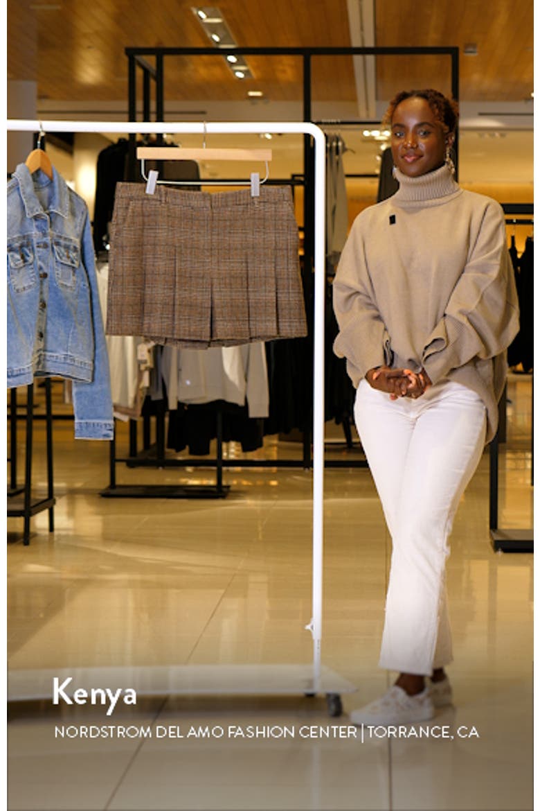 Glen Plaid Miniskirt video
