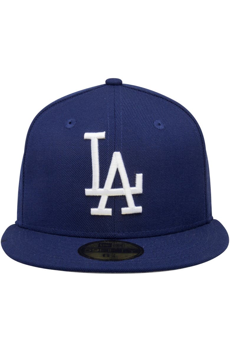 New Era Men's New Era Navy Los Angeles Dodgers Cooperstown Collection Wool 59FIFTY Fitted Hat, Alternate, color, Royal