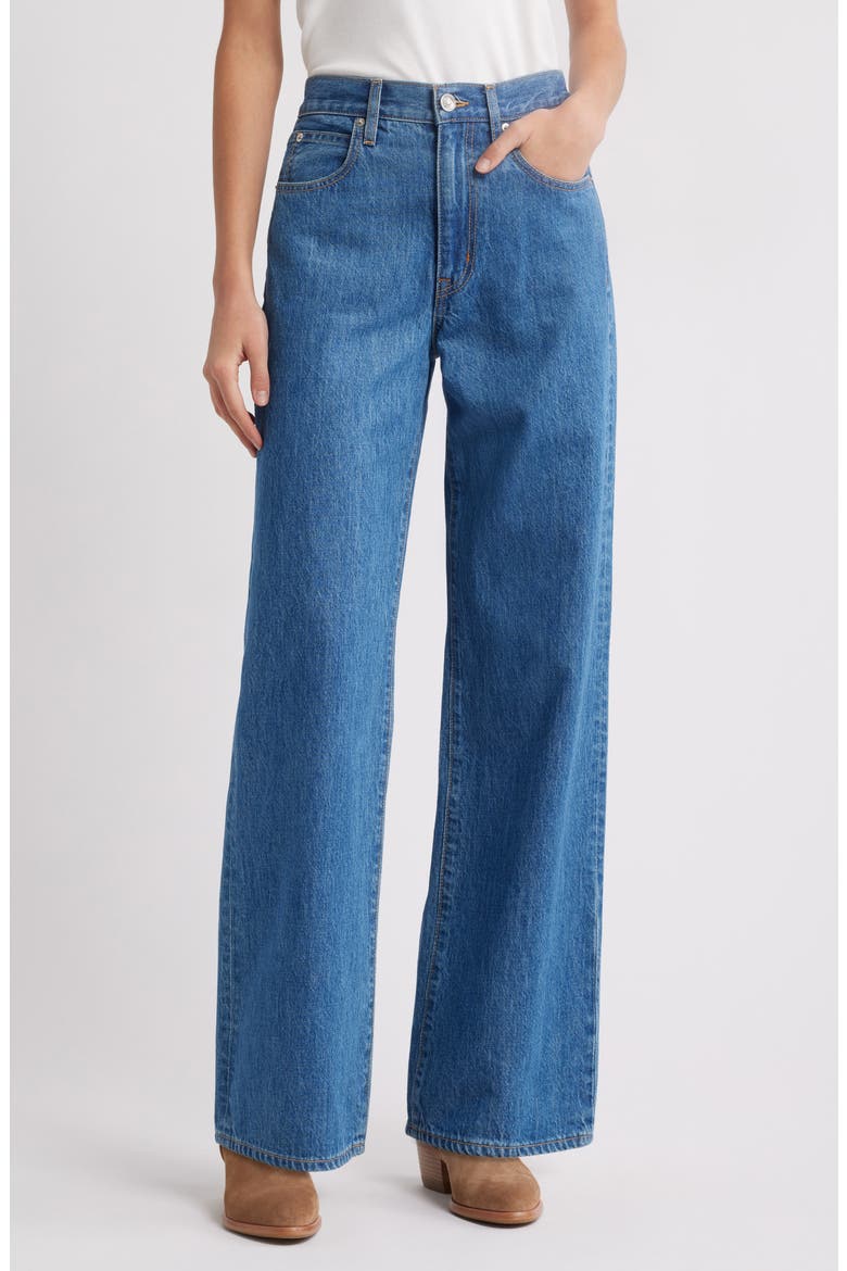 Grace High Waist Wide Leg Jeans, Main, color, STEAL YOUR HEART