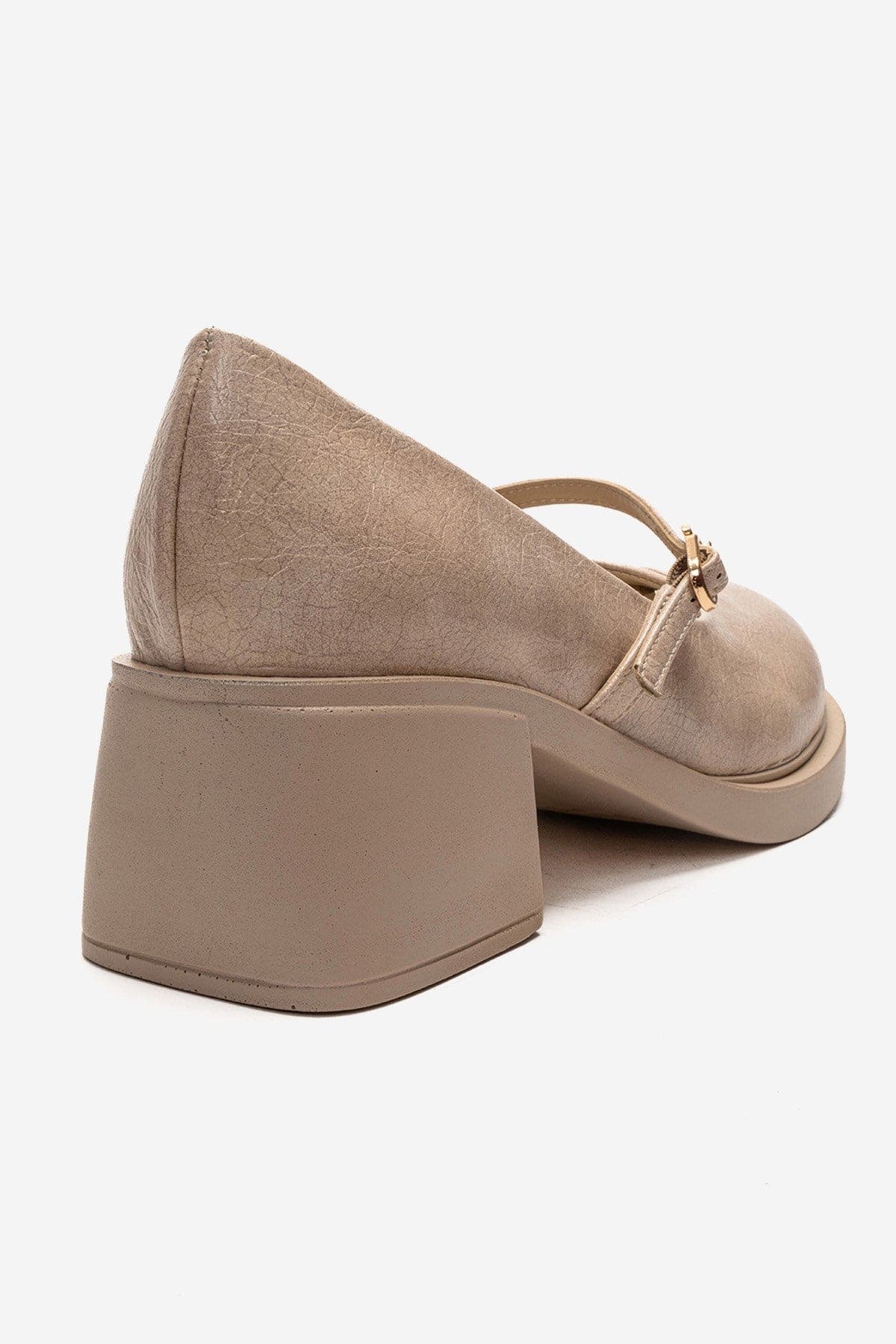 Luanda Block Heel Mary Jane Shoes, Alternate, color, Beige
