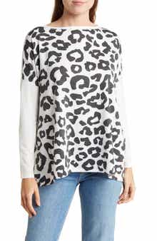 GO COUTURE Drop Shoulder Knit Top