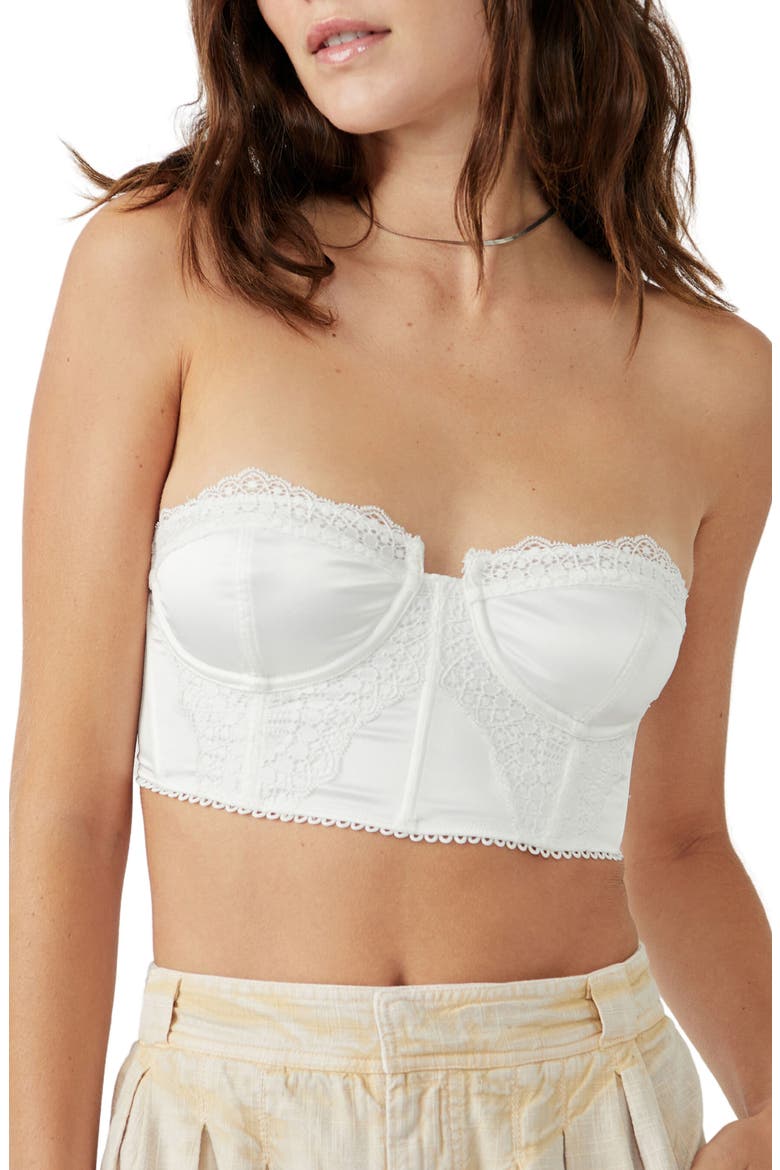 Lots of Love Strapless Underwire Bra, Main, color, IVORY