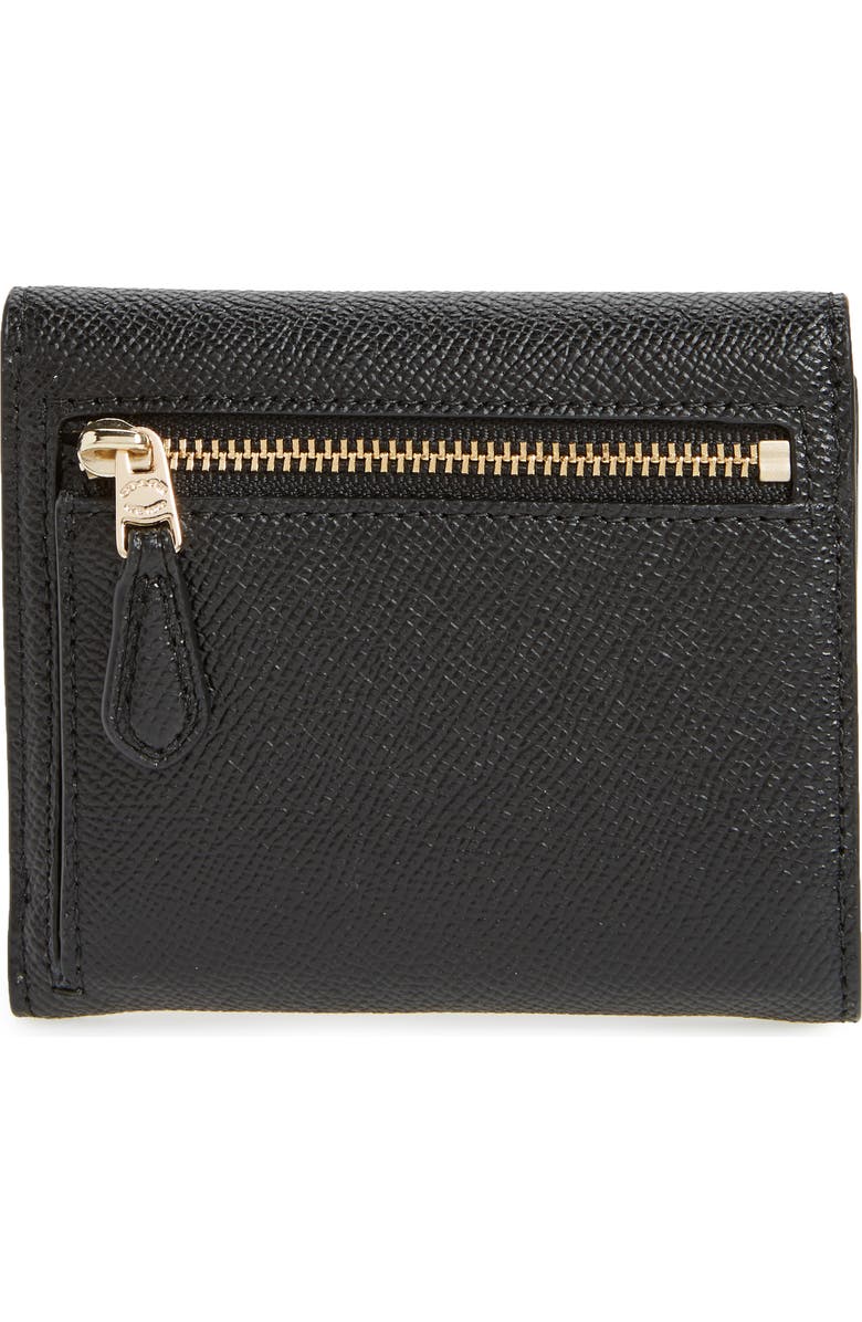 COACH Small Calfskin Leather Trifold Wallet, Alternate, color,