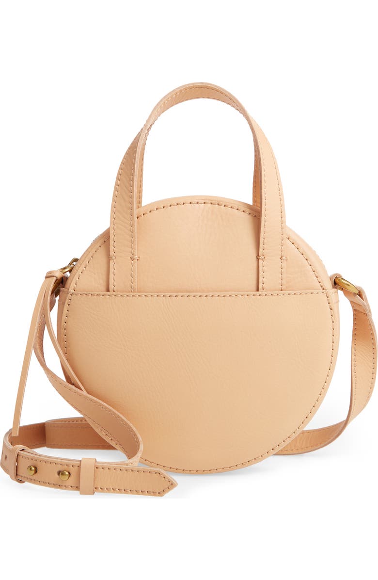 Madewell Juno Circle Leather Crossbody Bag, Main, color,