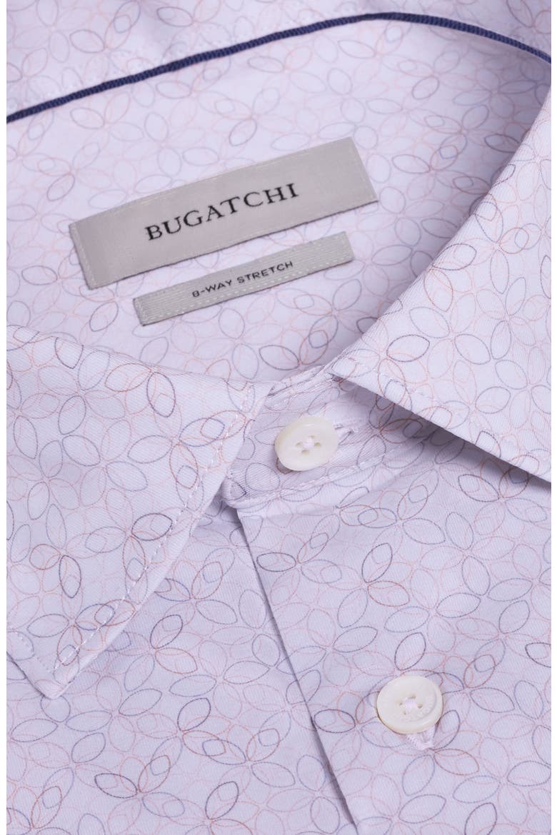 James OoohCotton® Geo Floral Button-Up Shirt, Alternate, color, IVORY