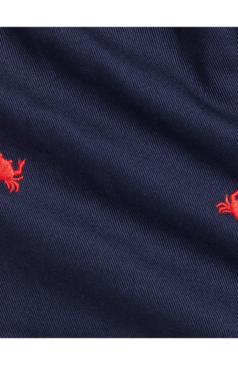 Ralph Lauren Crab Embroidered Cotton Polo & Shorts Set, Alternate, color,
