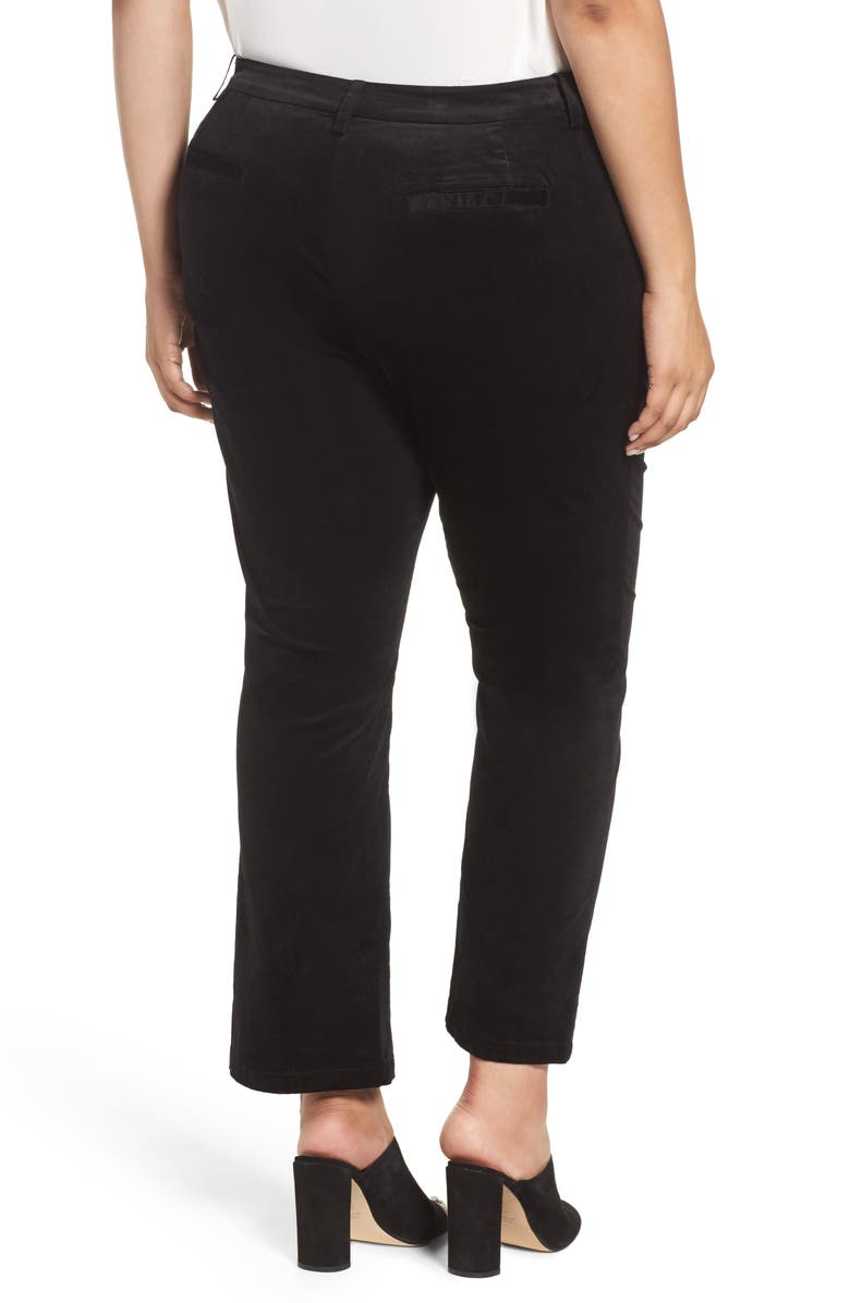 Sejour Velvet Ankle Pants, Alternate, color, 