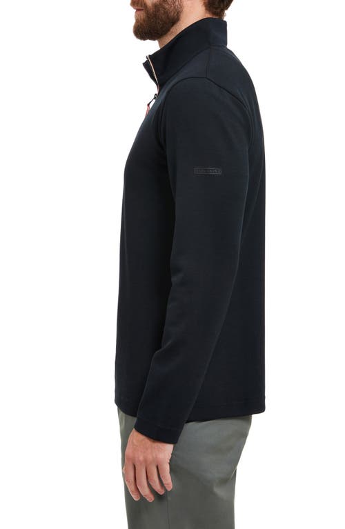 Sealskinz Middleton Quarter Zip Top In Navy