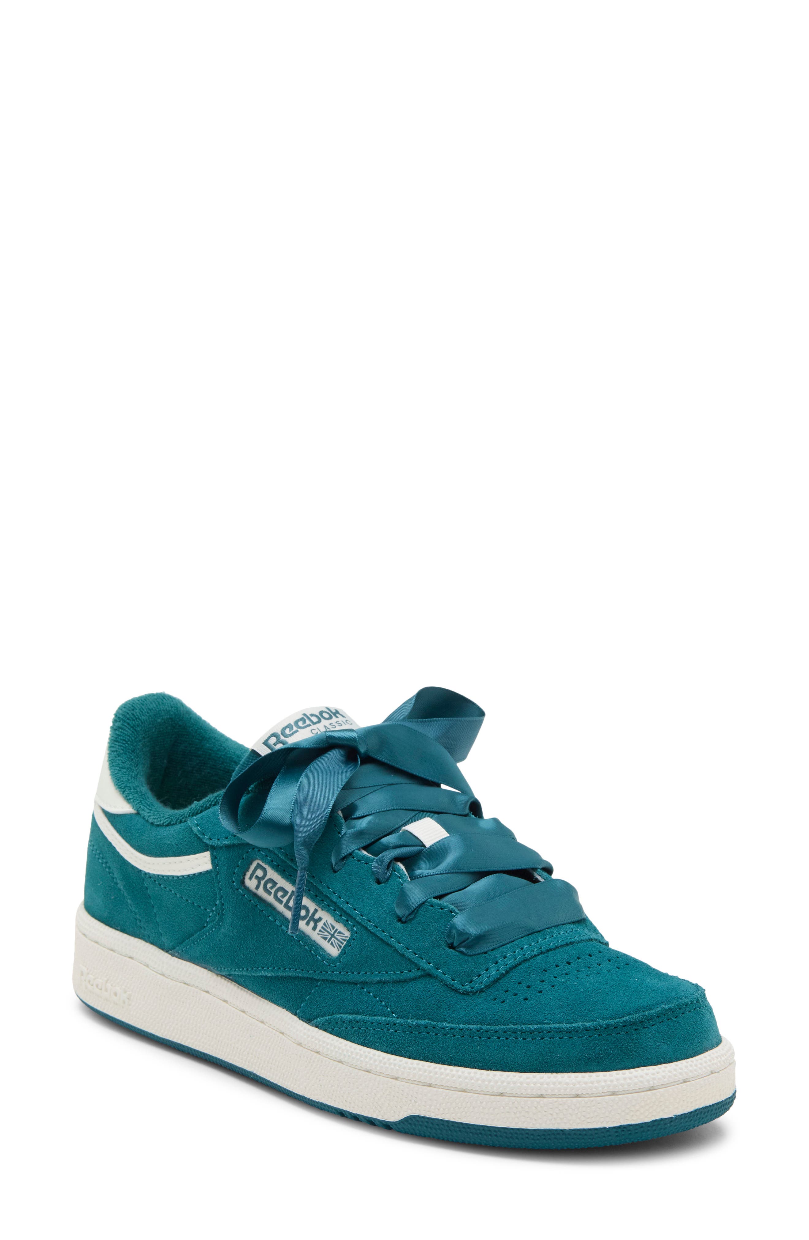 Club C 85 Sneaker, Main, color, RETROTEAL/CHALK/CHALK