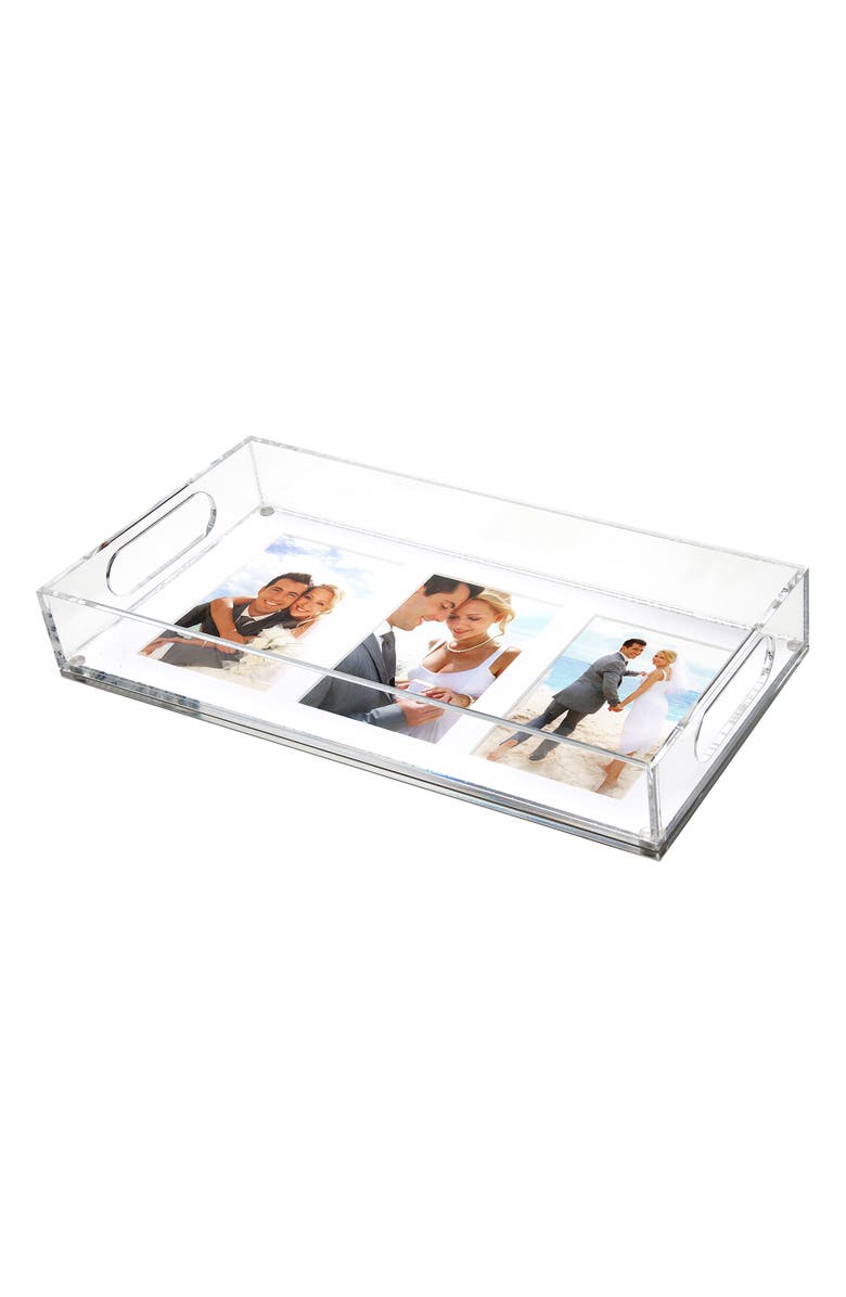 Tara Wilson Designs Large Photo Tray, Alternate, color, Clear