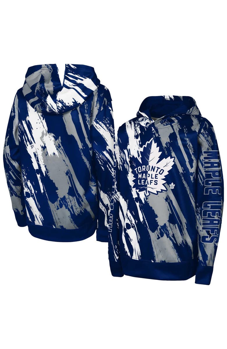 Outerstuff Preschool Blue Toronto Maple Leafs Master Snipe Pullover Hoodie, Main, color, Blue