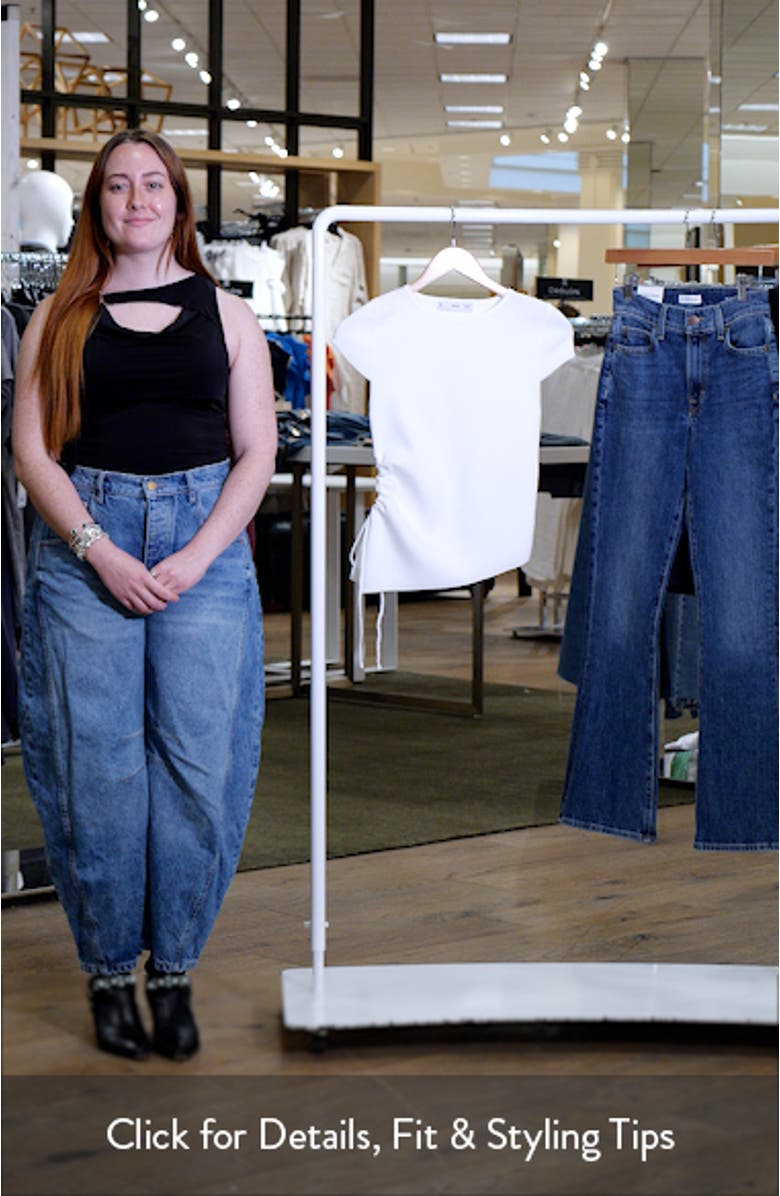 Pepa Side Tie Rib Top, sales video thumbnail