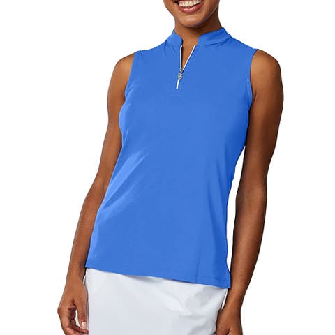 Golf Colors Sleeveless Womens Golf Polo