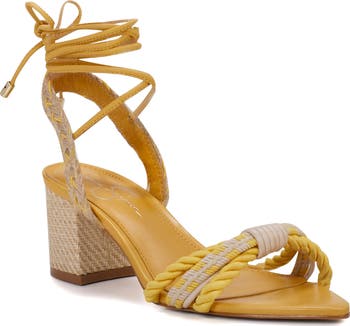 Jessica Simpson Prim Ankle Wrap Pointed Toe Sandal (Women) | Nordstrom